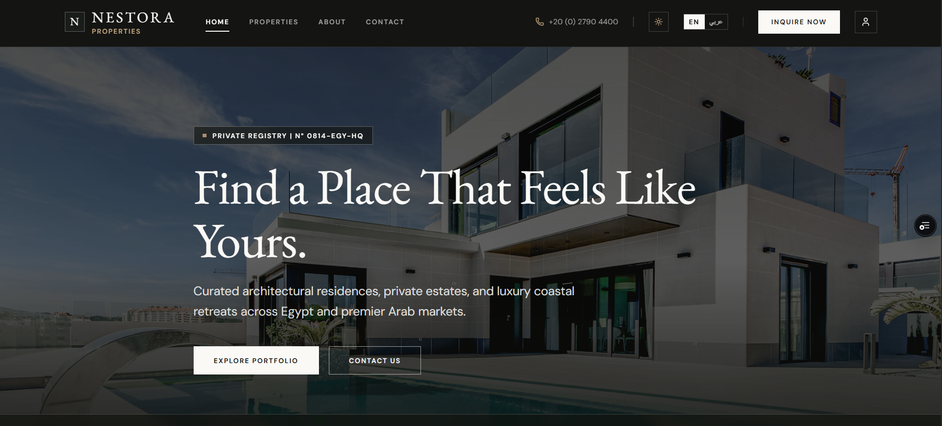 NESTORA Properties project preview