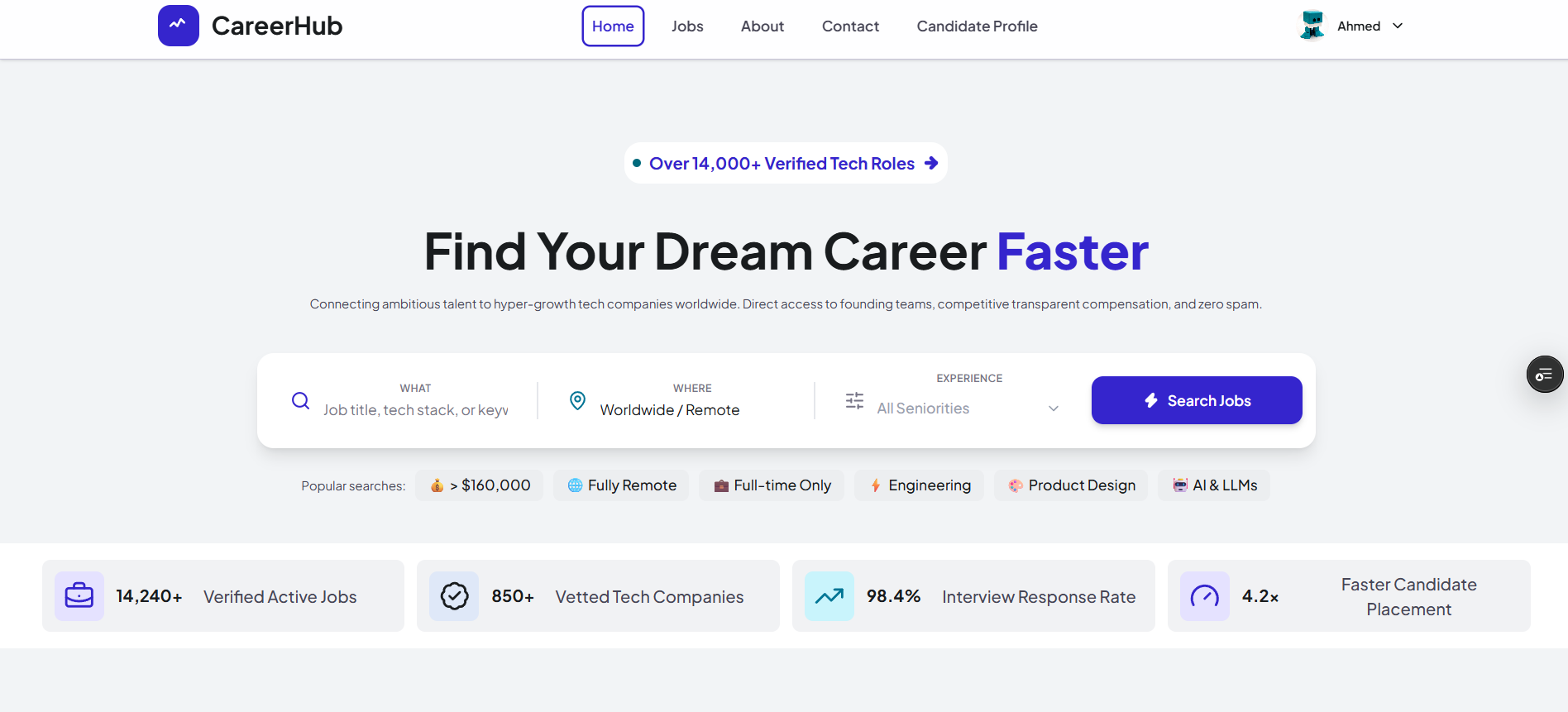 Career Hub project preview