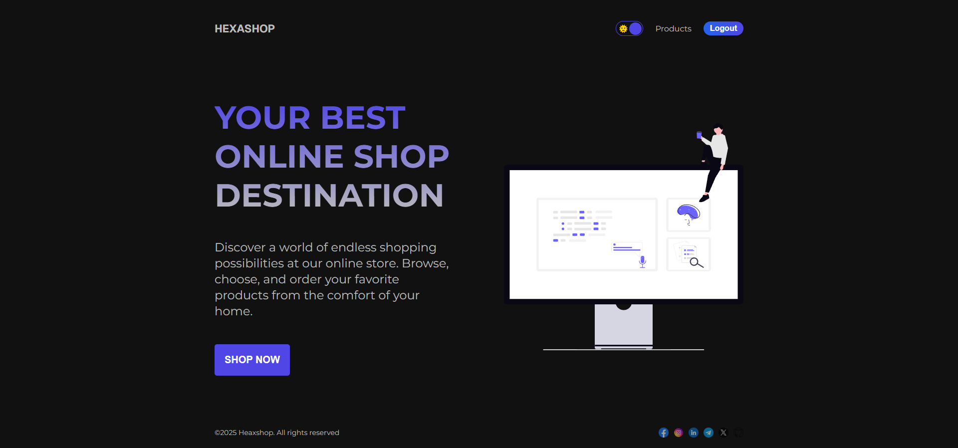 Product Page project preview